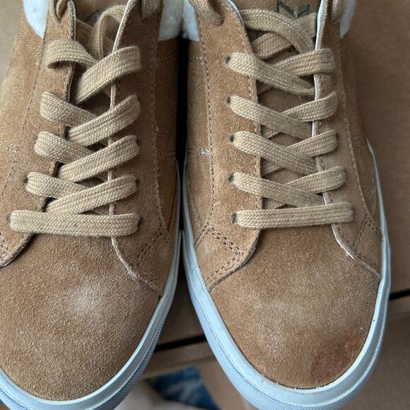 Marc Fisher Women’s Brown Faux Fur Mule Sneakers Size 7M Casual - Picture 5 of 11